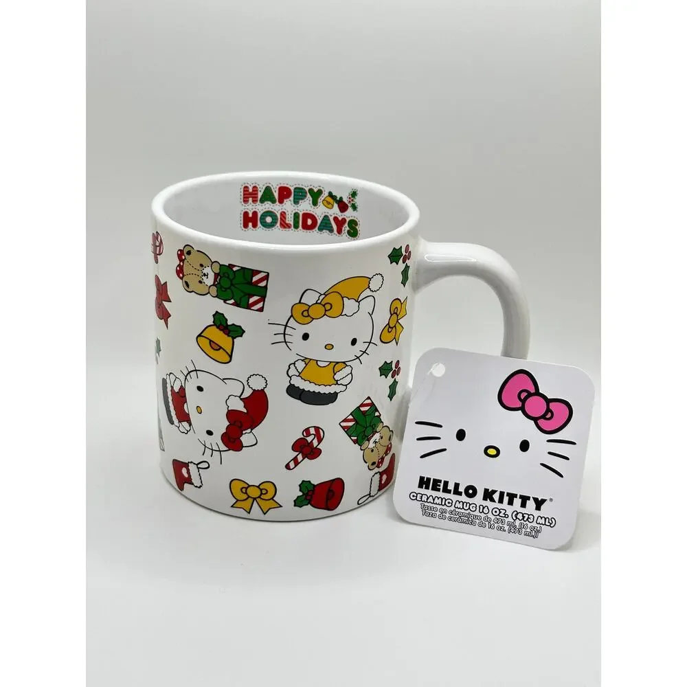 Hello Kitty Happy Holidays Christmas Mug